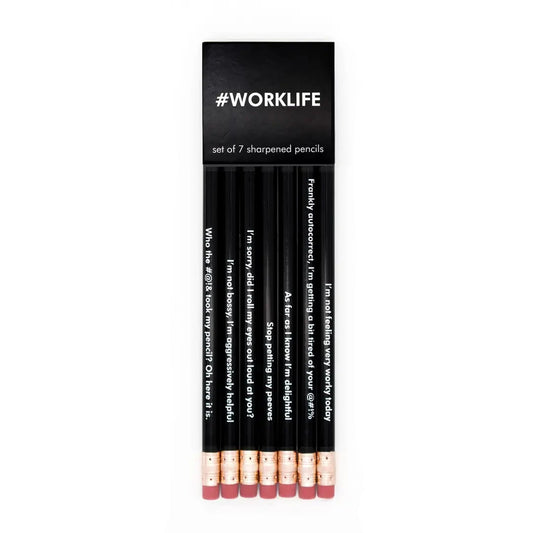 #WORKLIFE pencil set