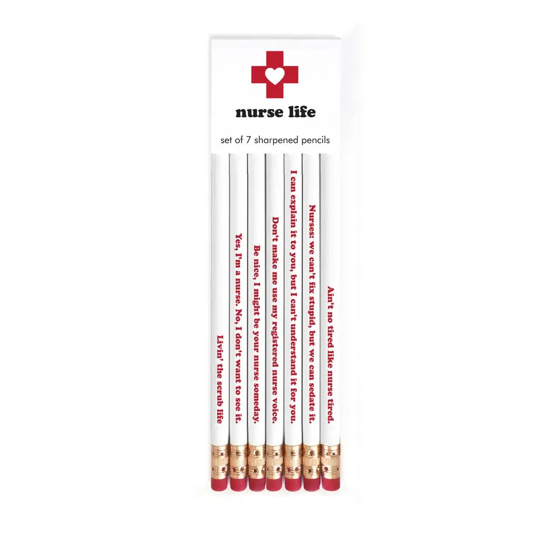 NURSE LIFE pencil set