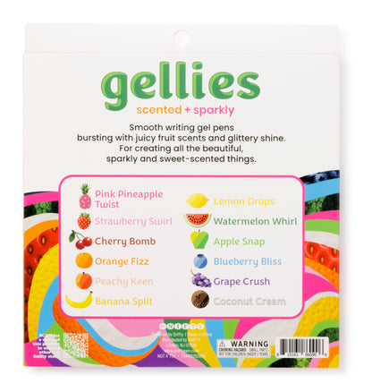 GELLIES SCENTED + SPARKLE gel pens