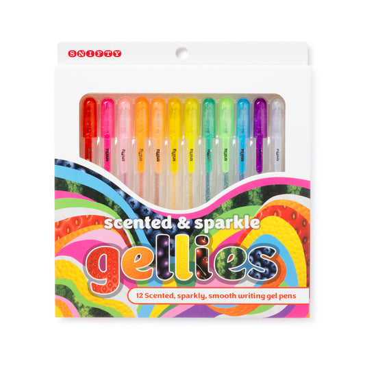 GELLIES SCENTED + SPARKLE gel pens