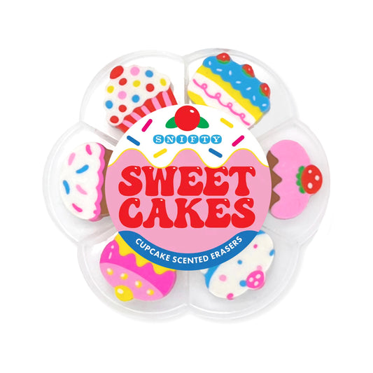 SWEET CAKES scented erasers