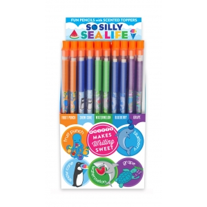 scented pencil toppers – set of 10 in zip pouch – Snifty Scented