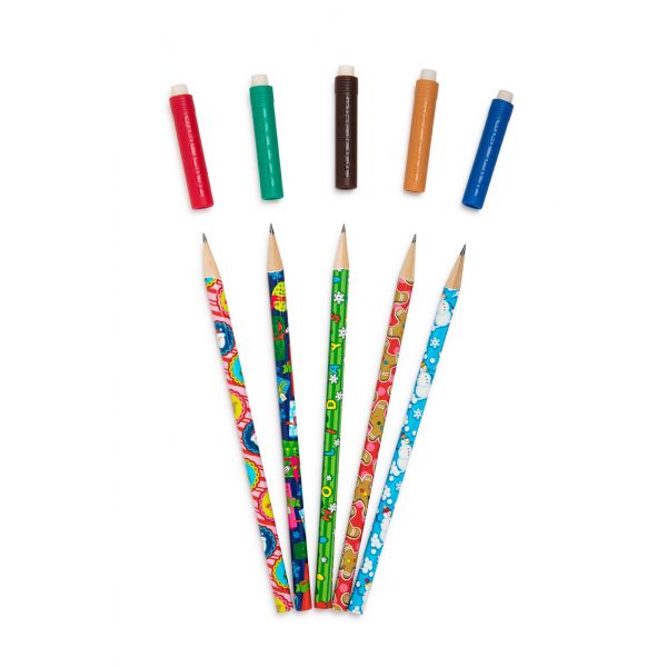 Holiday themed scented pencil topper fan