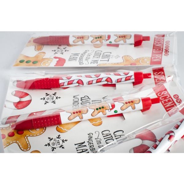 Candy Cane & Ginger Bread Scented Pen