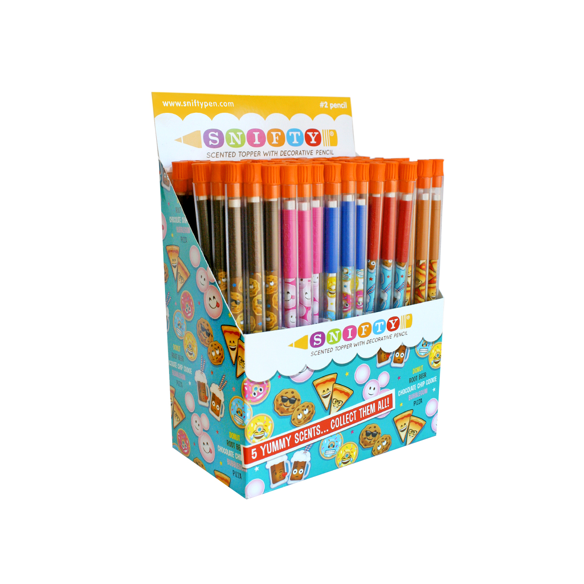 build your own case – 500 assorted scented pencil toppers – Snifty Scented  Products