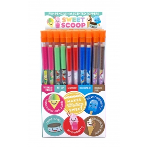 happy birthday scented pencil toppers – case of 500 – Snifty Scented  Products