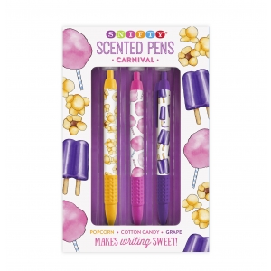 scented pencil toppers – set of 10 in zip pouch – Snifty Scented Products