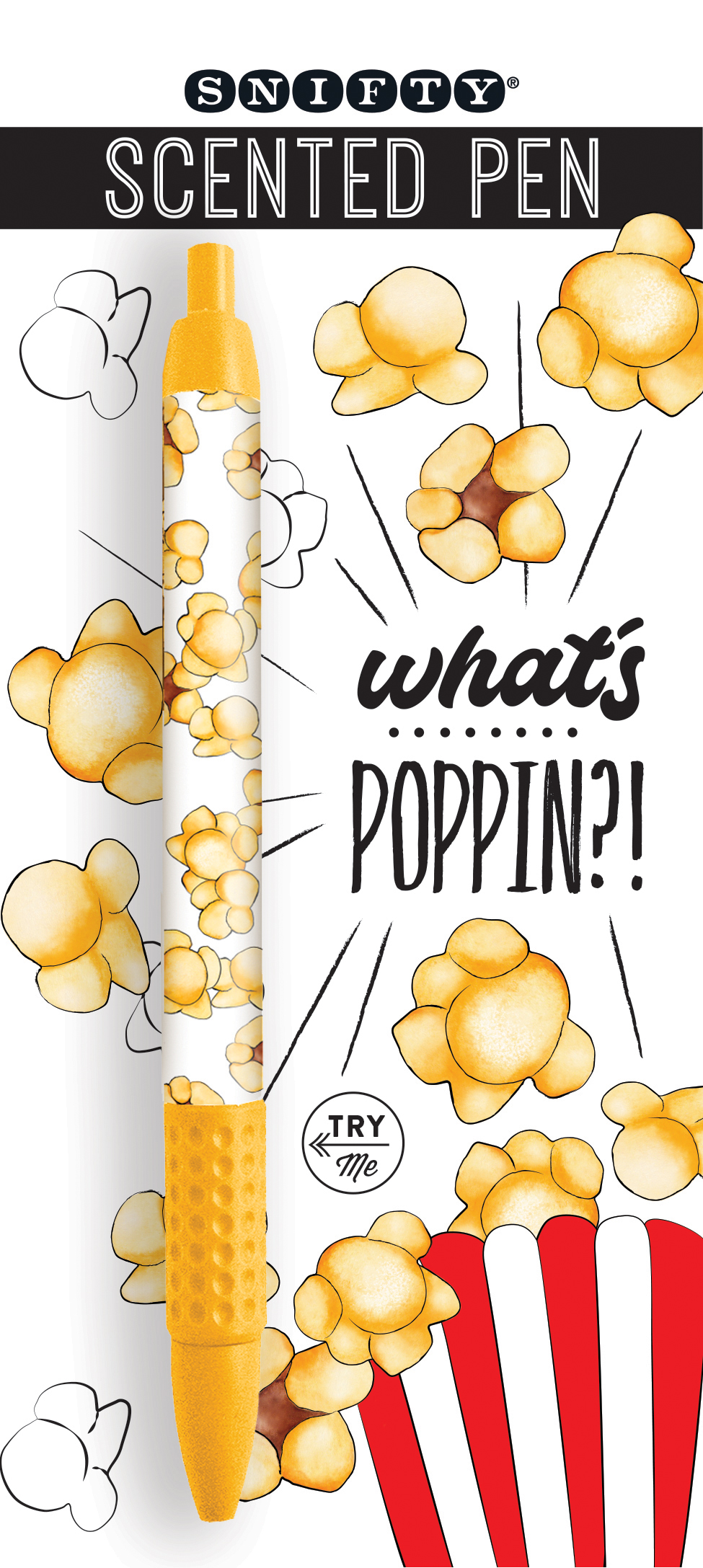 scented pen – popcorn – Snifty Scented Products