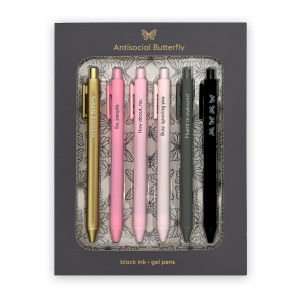 fancy pants pen – glow in the dark crystal set of 4 – Snifty Scented  Products