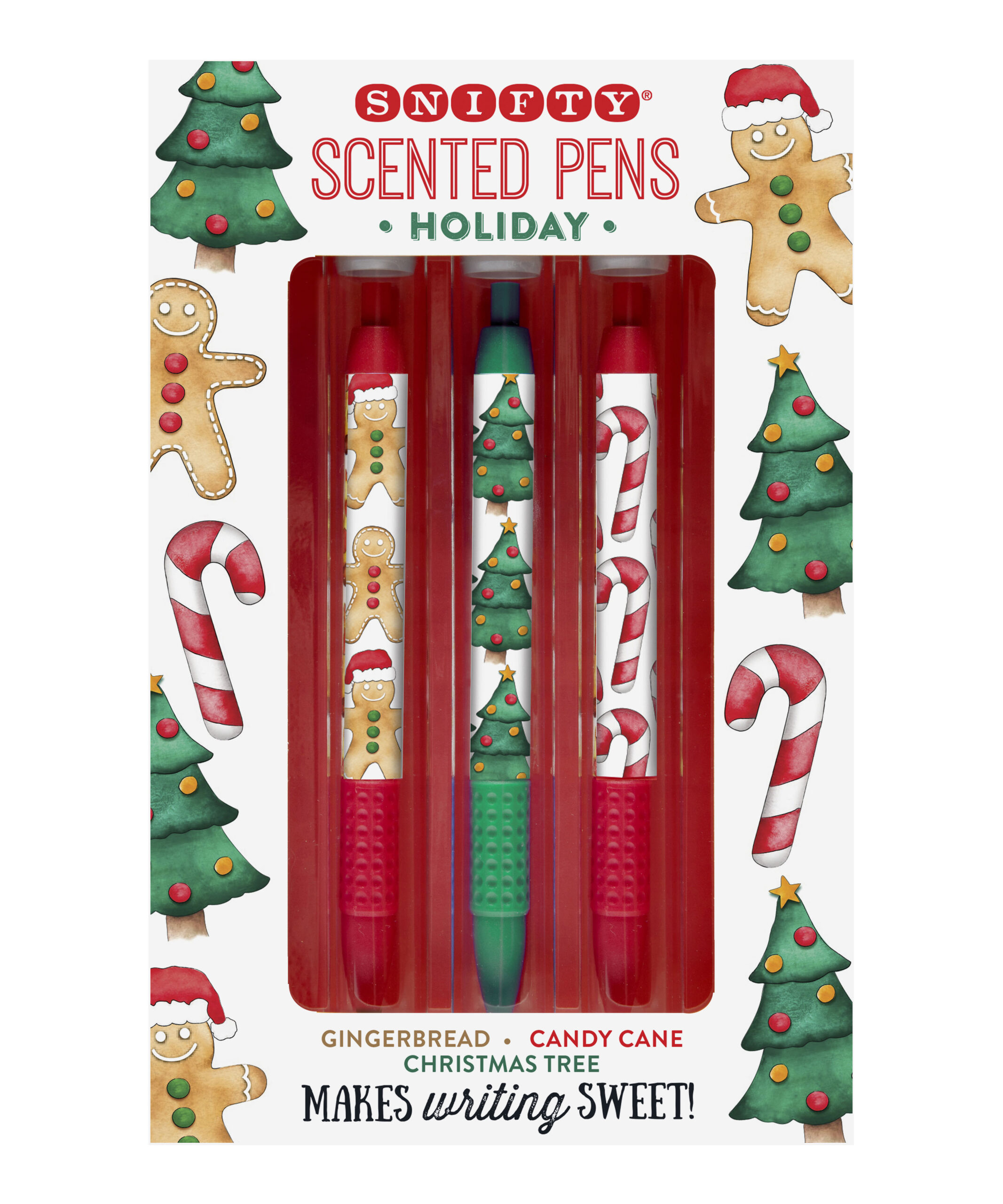Snifty Holiday Scented Pencil Topper Assortment Gingerbread